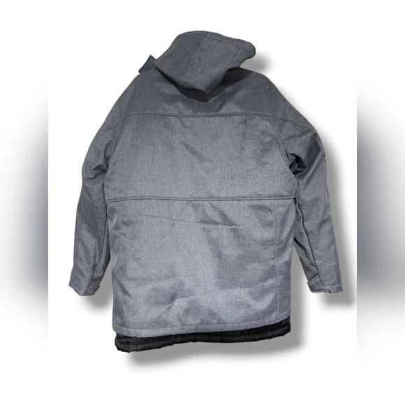 Men's Reebok 3 in 1 Systems Jacket, Hooded, Gray, Size Large, NWT - Picture 3 of 15